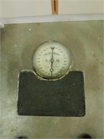 Old health meter scale.