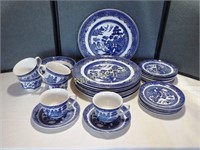 Blue Willow Ironstone Dinnerware