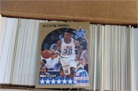 Hundreds of Basketball Trading Cards