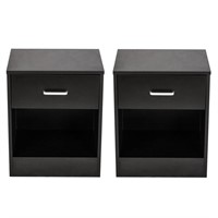 E7854  Zimtown Nightstand End Table Organizer