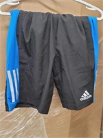 XS (9), Adidas boys shorts black/blue