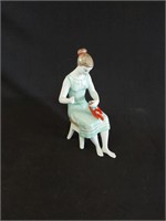 Vtg Hollohaza Porcelain Figurine/Hungary