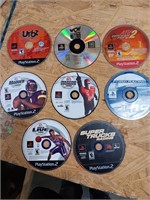 Games PS2 , The Urbz Sims in the City, WCW Nitro,