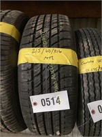 Uniroyal tire 215/60/R16