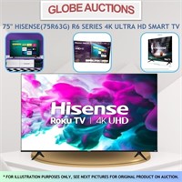 LOOKS NEW 75" HISENSE 4K UHD SMART TV (MSP:$912)
