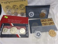 (4) MISC COIN SETS