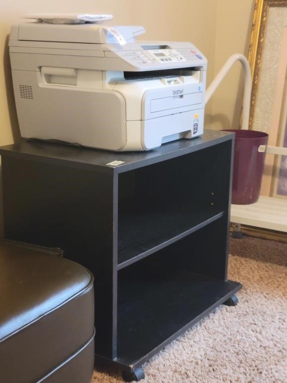 Brother fax, copy, print with stand