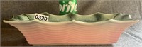 Vintage Hull Pink And Green Imperial Line Window