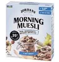 Jordans Morning Muesli Cereal 4 Nut Medley 400 g