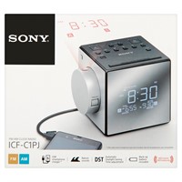 Sony Alarm Clock Radio w/ Time Projection