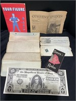 Dealer Box Mixed Ephemera Lot