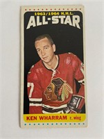 1964-65 Topps Tallboy Ken Wharram Hockey Card