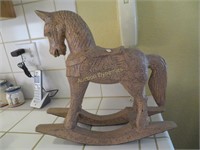 Carved Rocking Horse