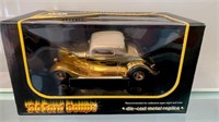 First Gear Die cast 1/25 1934 GOLD Ed. Ford Coupe