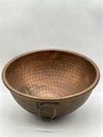 B.I.A. France Cordon Bleu Hammered Copper Bowl