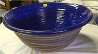 Extra large pottery bowl Mud Flat