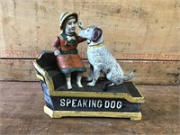 1950's Reproduction Speaking Dog Money Box