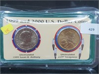 1999 & 2000 US Dollar Coins