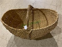 Vintage French country flower basket - believed to