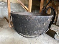 Large Cast Pot