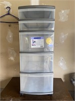 5 Drawer Storage Cart