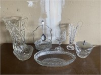 Assorted Glassware/Vases