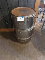 Lot of 3 drums