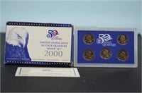 United States Mint Quarters Proof Set 2000