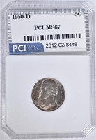 1950-D JEFFERSON NICKEL PCI SUPERB GEM BU