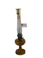 Aladdin Amber Oil Kerosene Lamp Washington Drape