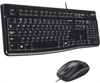 Sealed, Logitech MK120 Wired Keyboard and Mouse