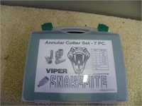 Unused Viper annular cutters 7pc set