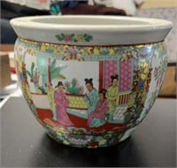 Chinese porcelain flower pot #33