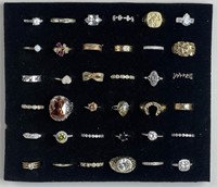 Elegance for Every Finger- 36 Lady's Rings