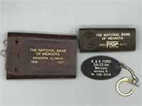 Mendota Illinois Advertisment Key Chains