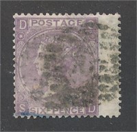 GREAT BRITAIN #45 USED FINE