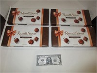 4 Box Russel Stover Choc.