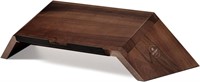 LifeSpan Fitness Wooden Laptop Stand  Walnut