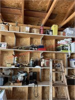 Large Lot of misc- Spray, Paint, Rollers, and misc