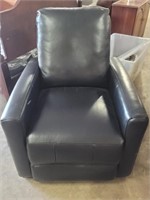 Black Leather Power Recliner