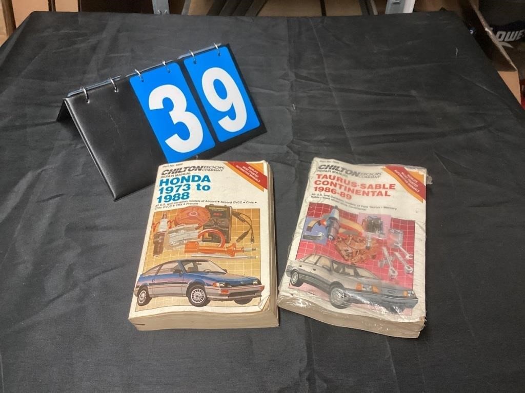 Chiltons Auto Manuals