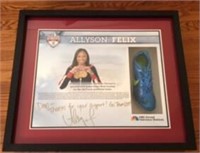 Allyson Felix autographed signed photo