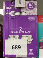 MM 168 diapers size 5