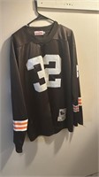 Jim Brown Jersey mitchell and ness authentic size