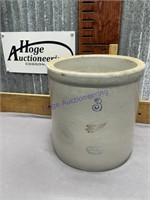 RED WING 3 GALLON CROCK, USUAL AGE CHIPS/ CRACKS