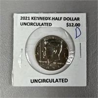 2021D Uncirculated Kennedy Half Dollar