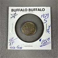1927S Buffalo Nickel Coin