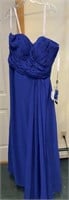 Royal Blue Clarissa Dress Style 2586 Size 18
