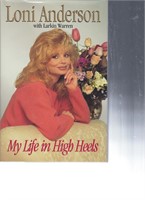 My Life in Heels Loni Anderson signed book