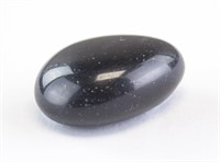 Natural Black Stone with Specks